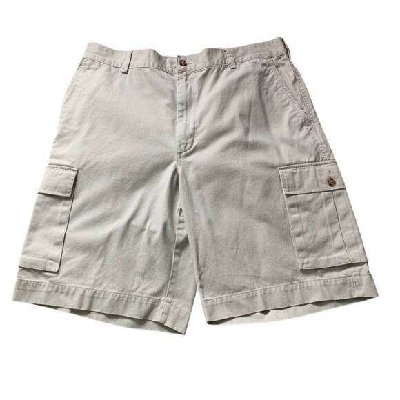 Jos. A. Bank Other - Jos A Bank Men's Size 38W Cargo Shorts Light Khaki 100% Cotton Button Pockets